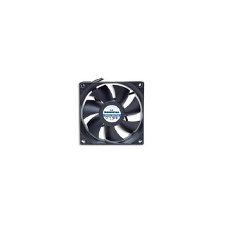 Foto 2 | Ventilador Gabinete/Fuente Manhattan 80mm Negro 3 Pin 700955