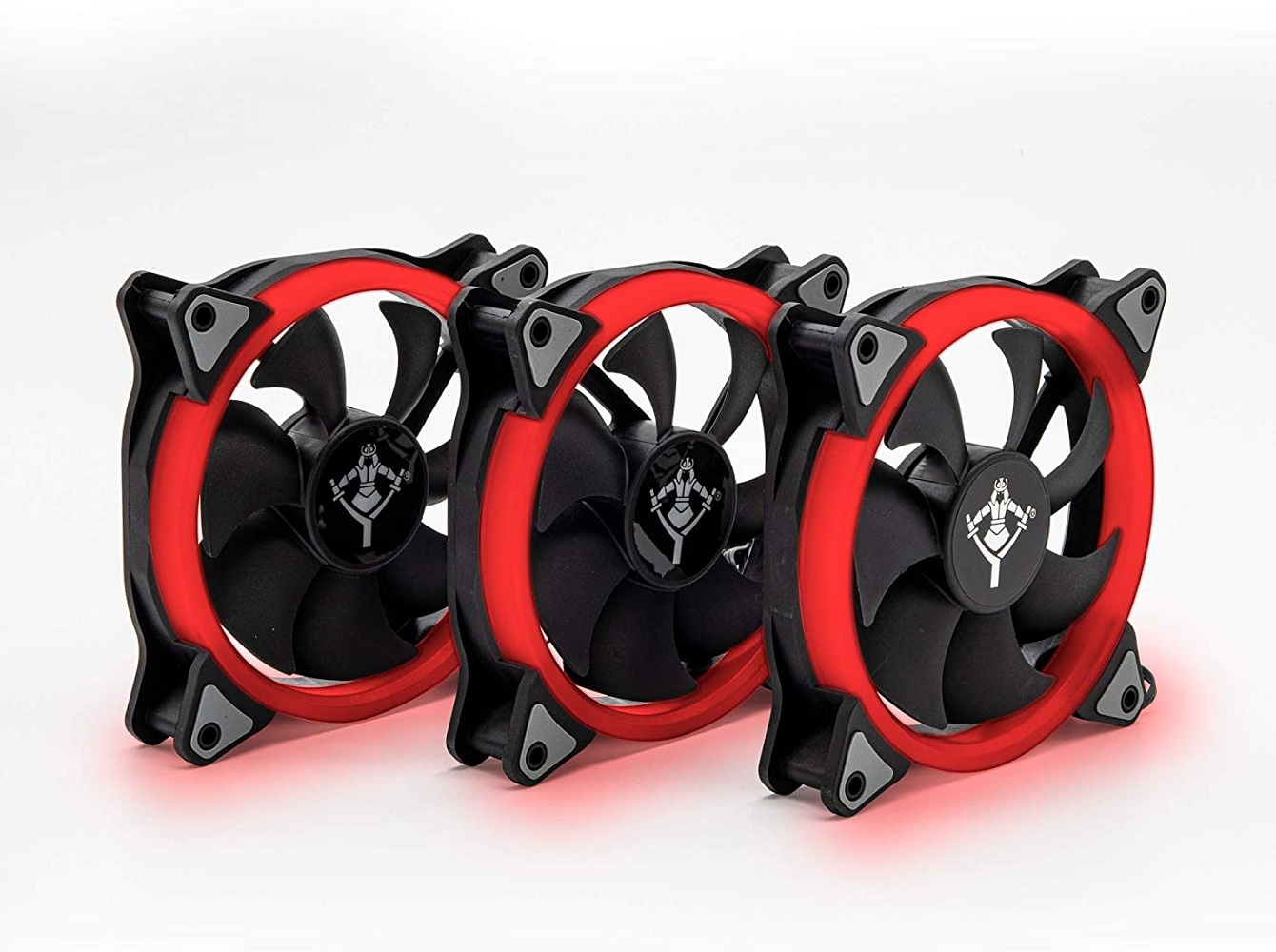 Foto 1 | Ventilador Gamer Yeyian Led color Rojo Yct-050720r Typhoon, 120mm 3pzas