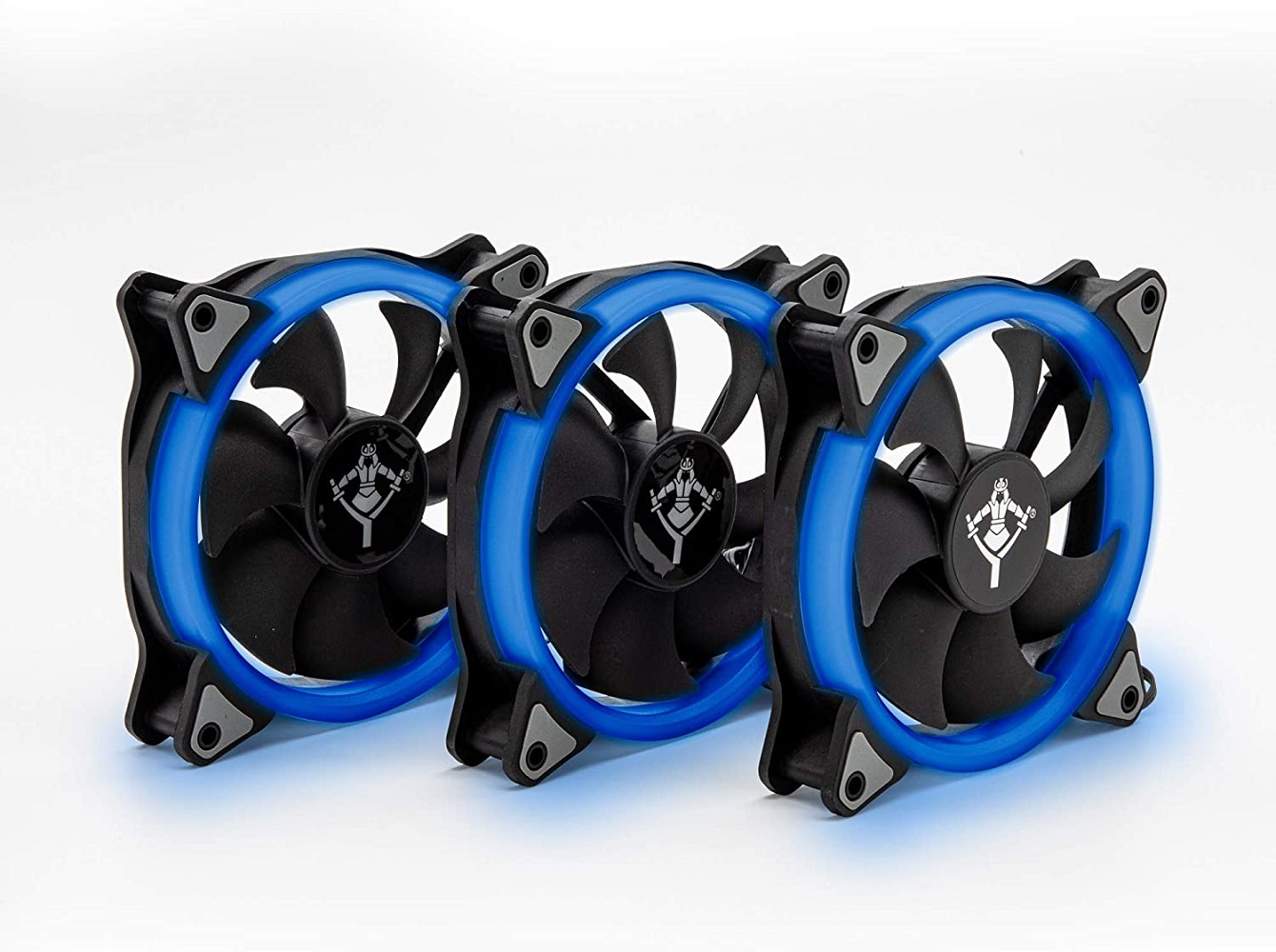 Foto 2 pulgar | Ventilador Gamer Yeyian Led color Azul Yct-050720b Typhoon, 120mm 3pzas