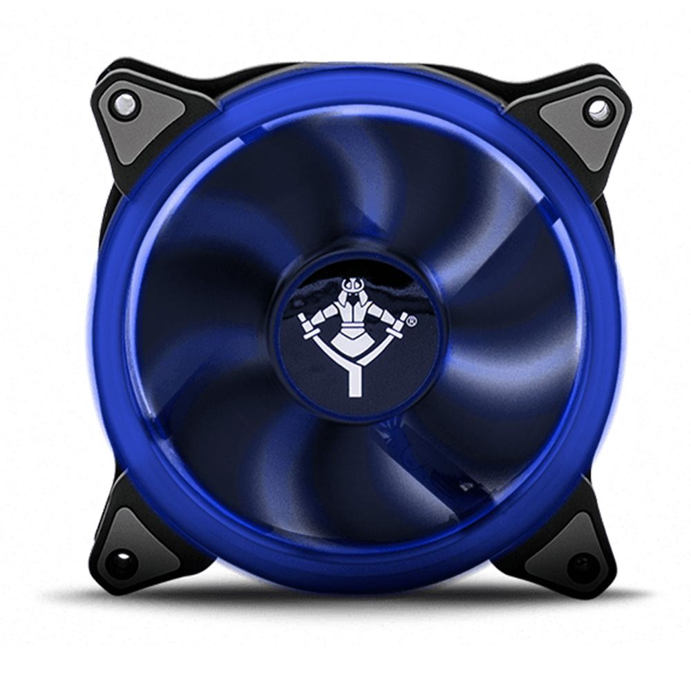 Foto 3 pulgar | Ventilador Gamer Yeyian Led color Azul Yct-050720b Typhoon, 120mm 3pzas