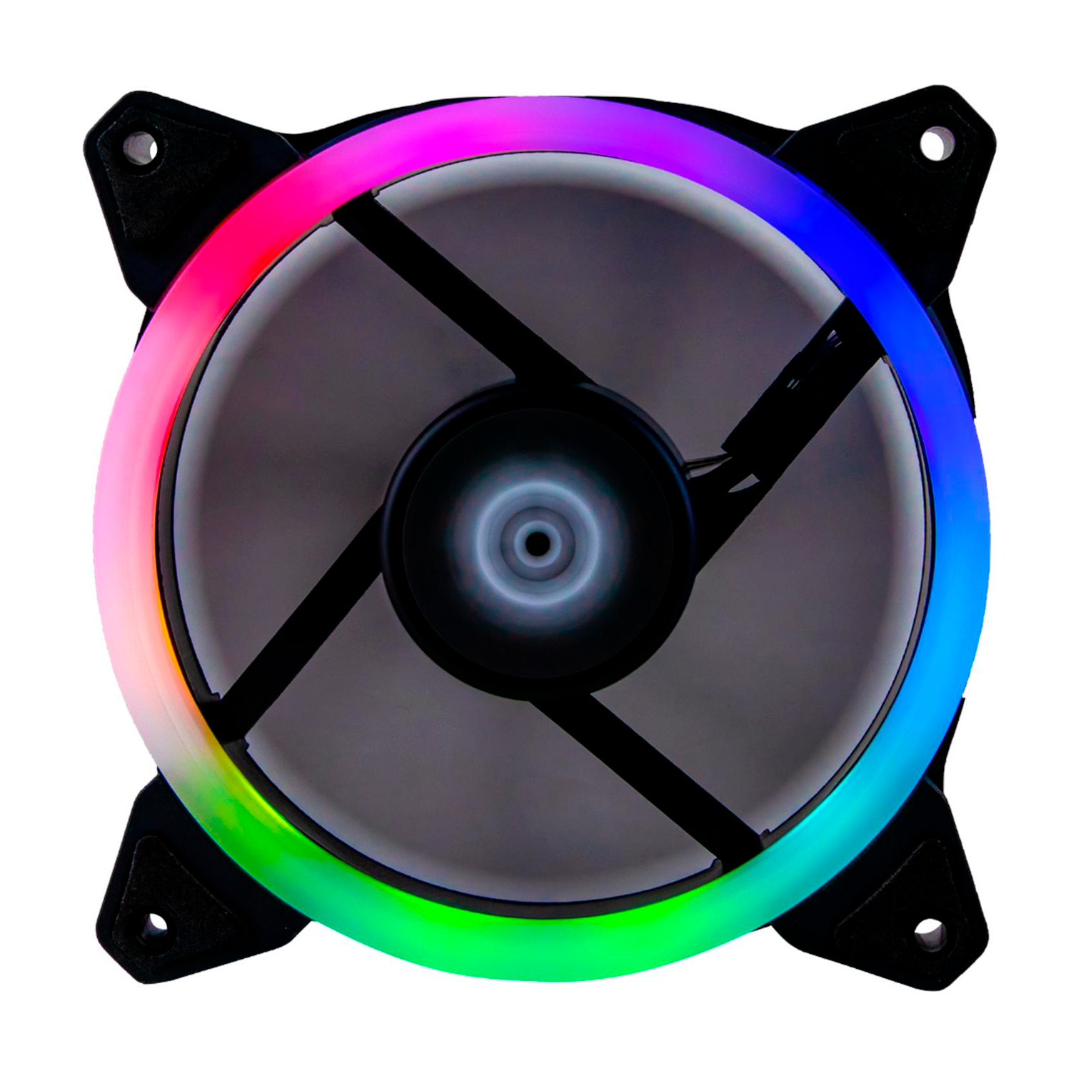 Foto 1 | Ventilador Balam Rush Eolox color Negro de 120 Rgb Br-931342