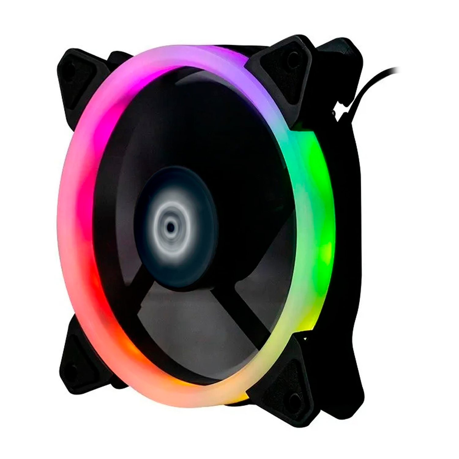 Foto 3 pulgar | Ventilador Balam Rush Eolox color Negro de 120 Rgb Br-931342