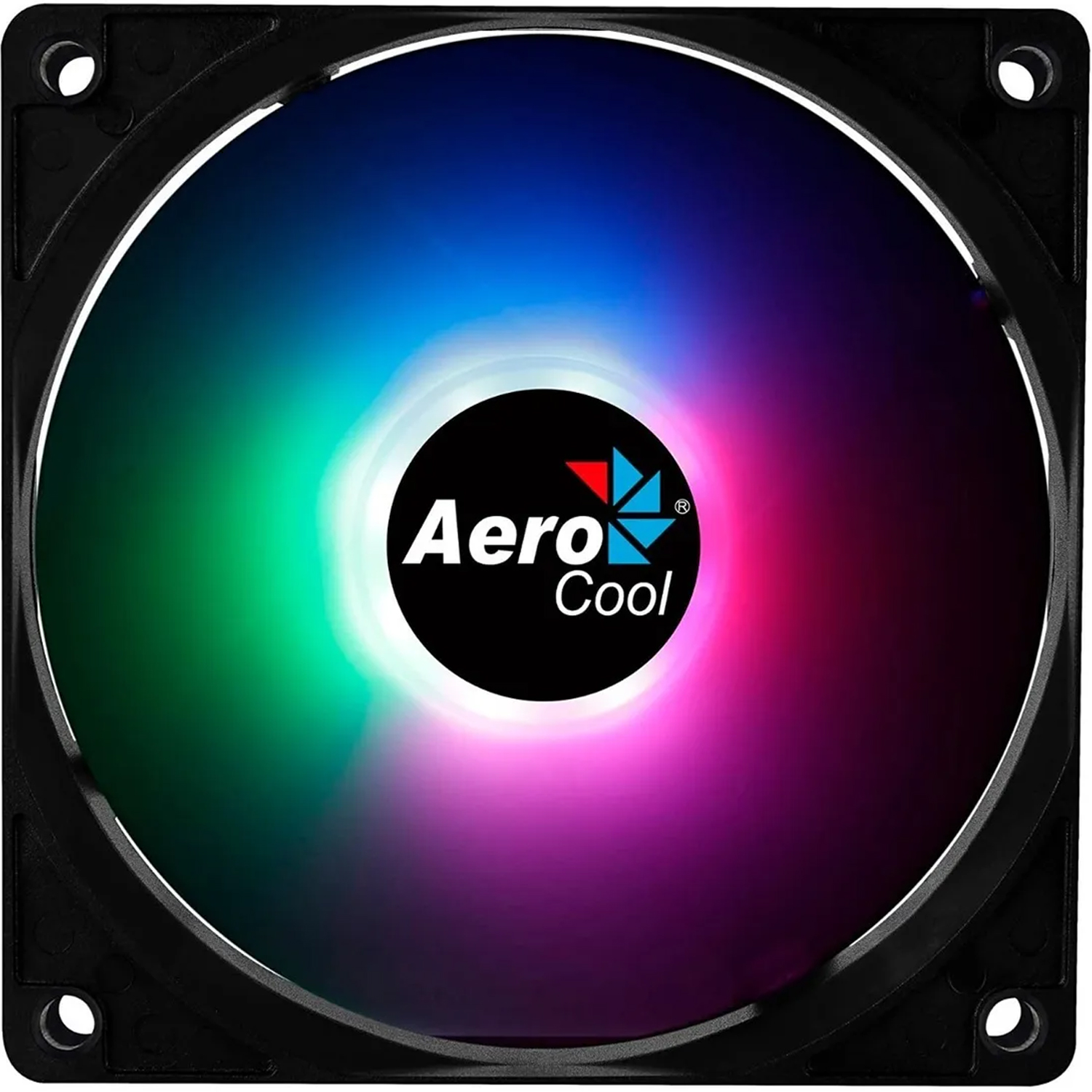 Foto 4 pulgar | Ventilador Gamer Aerocool Frost 12 Rgb 12cm 3pines color Negro