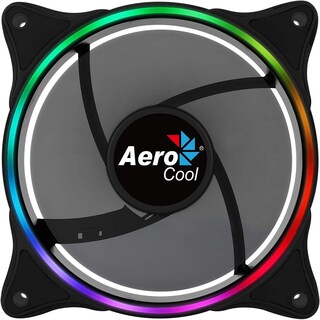 Foto 1 | Ventilador Aerocool Eclipse 12 Argb 120mm color Negro