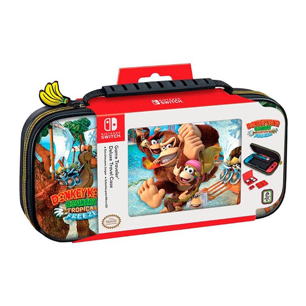 Foto 2 pulgar | Estuche Viaje Rígido Hori Multicolor Donkey Kong Nintendo Switch S001