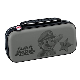 Foto 2 | Estuche de Viaje Rígido Hori color Gris de Super Mario para Nintendo Switch S001