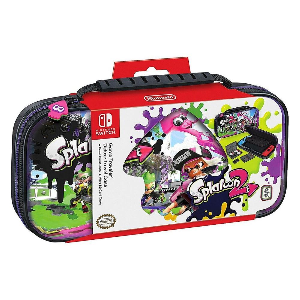 Foto 2 pulgar | Estuche Viaje Rígido Hori Splatoon para Nintendo Switch