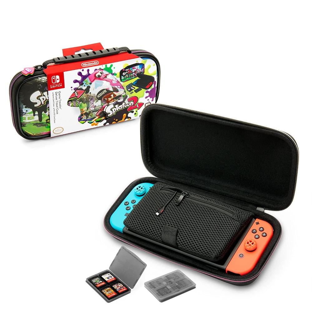 Foto 3 pulgar | Estuche Viaje Rígido Hori Splatoon para Nintendo Switch