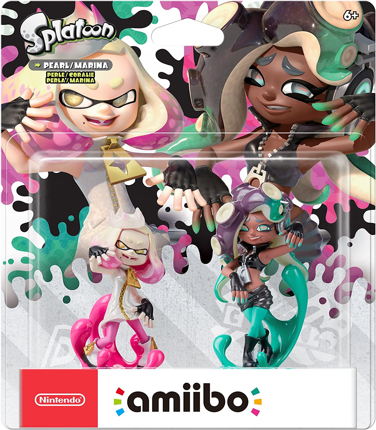 Foto 2 pulgar | Videojuevo Pearl y Marina Amiibo para Nintendo Switch