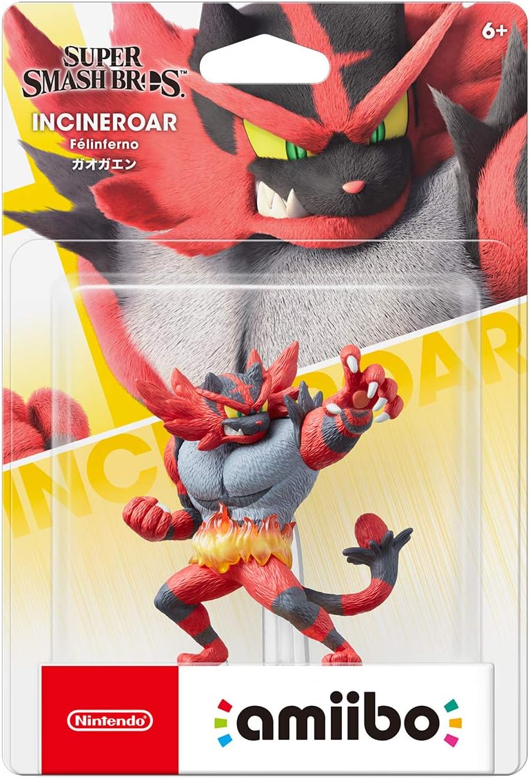 Foto 2 pulgar | Incineroar Amiibo Para Nintendo Switch Sellado