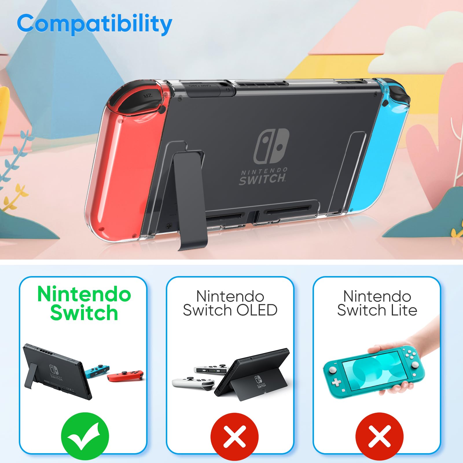 Foto 8 pulgar | Paquete De Accesorios Fintie Nintendo Switch 10 En 1 Con Funda Y Más - Venta Internacional.