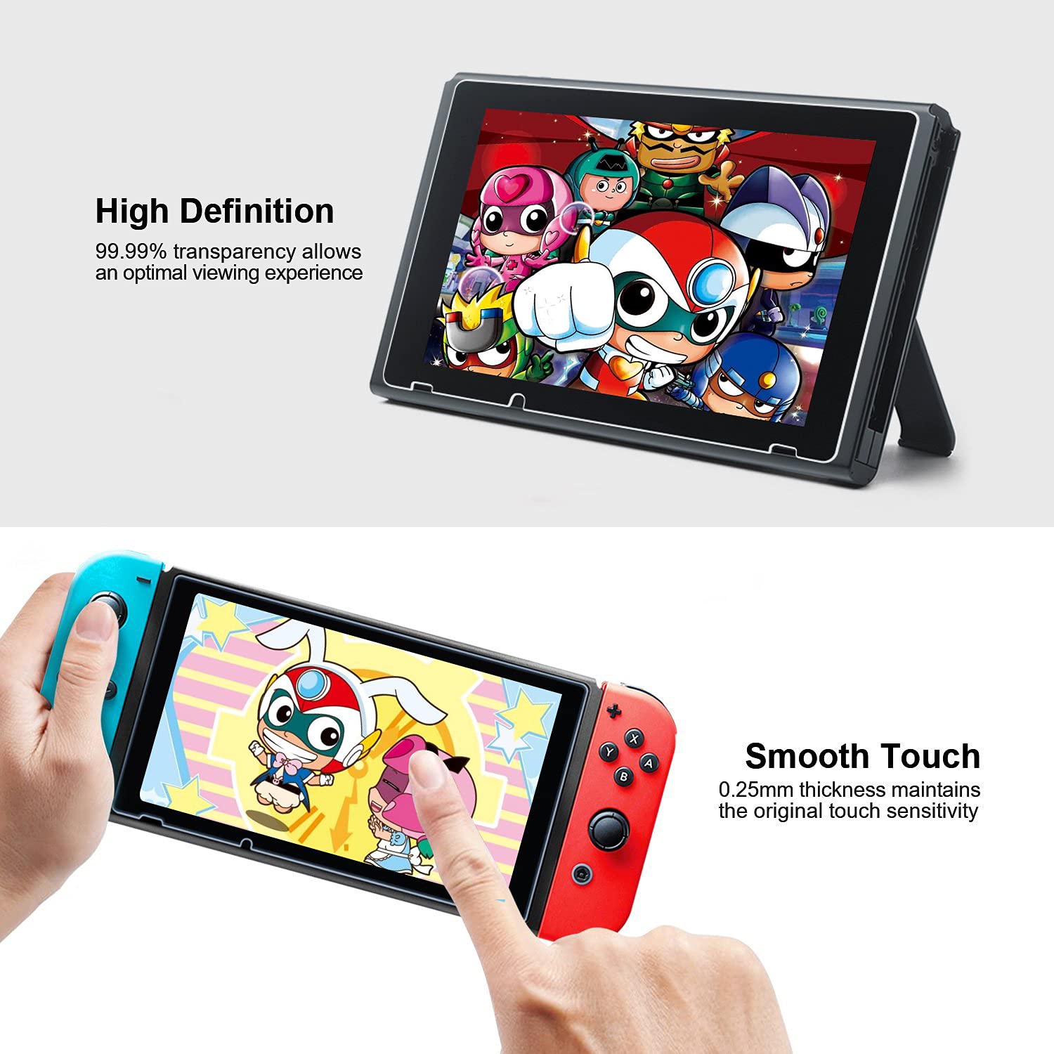 Foto 6 | Protector De Pantalla Ivoler De Cristal Templado Para Nintendo Switch - Venta Internacional.