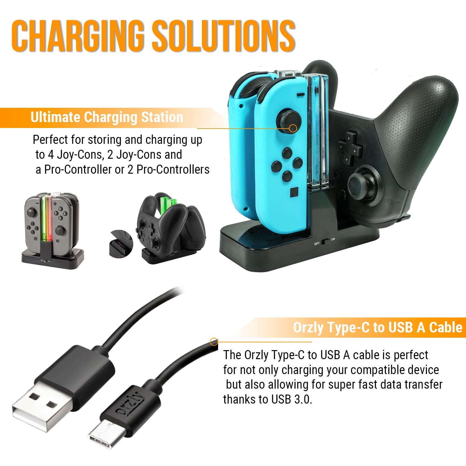 Foto 7 pulgar | Paquete De Accesorios Orzly Compatible Con Nintendo Switch Y Oled - Venta Internacional.