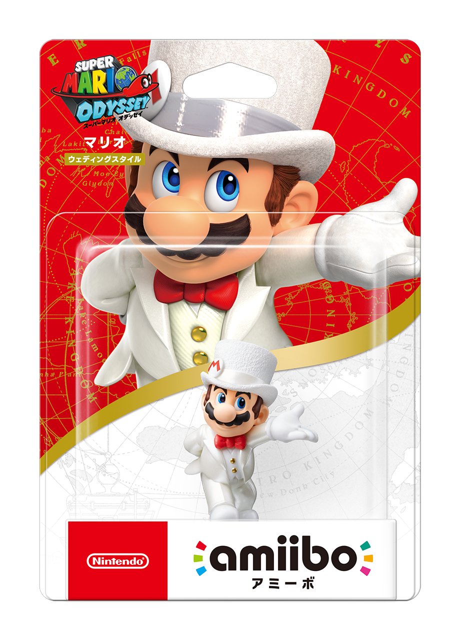Amiibo Mario Wedding Style Super Mario Series Versión Original - Venta Internacional.