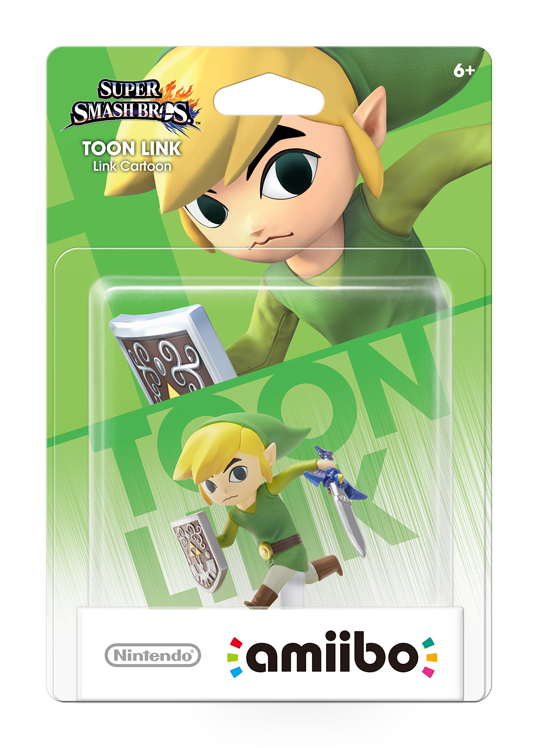 Foto 3 pulgar | Amiibo Toon Link Super Smash Bros Serie Nintendo - Venta Internacional.