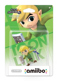 Foto 2 | Amiibo Toon Link Super Smash Bros Serie Nintendo - Venta Internacional.