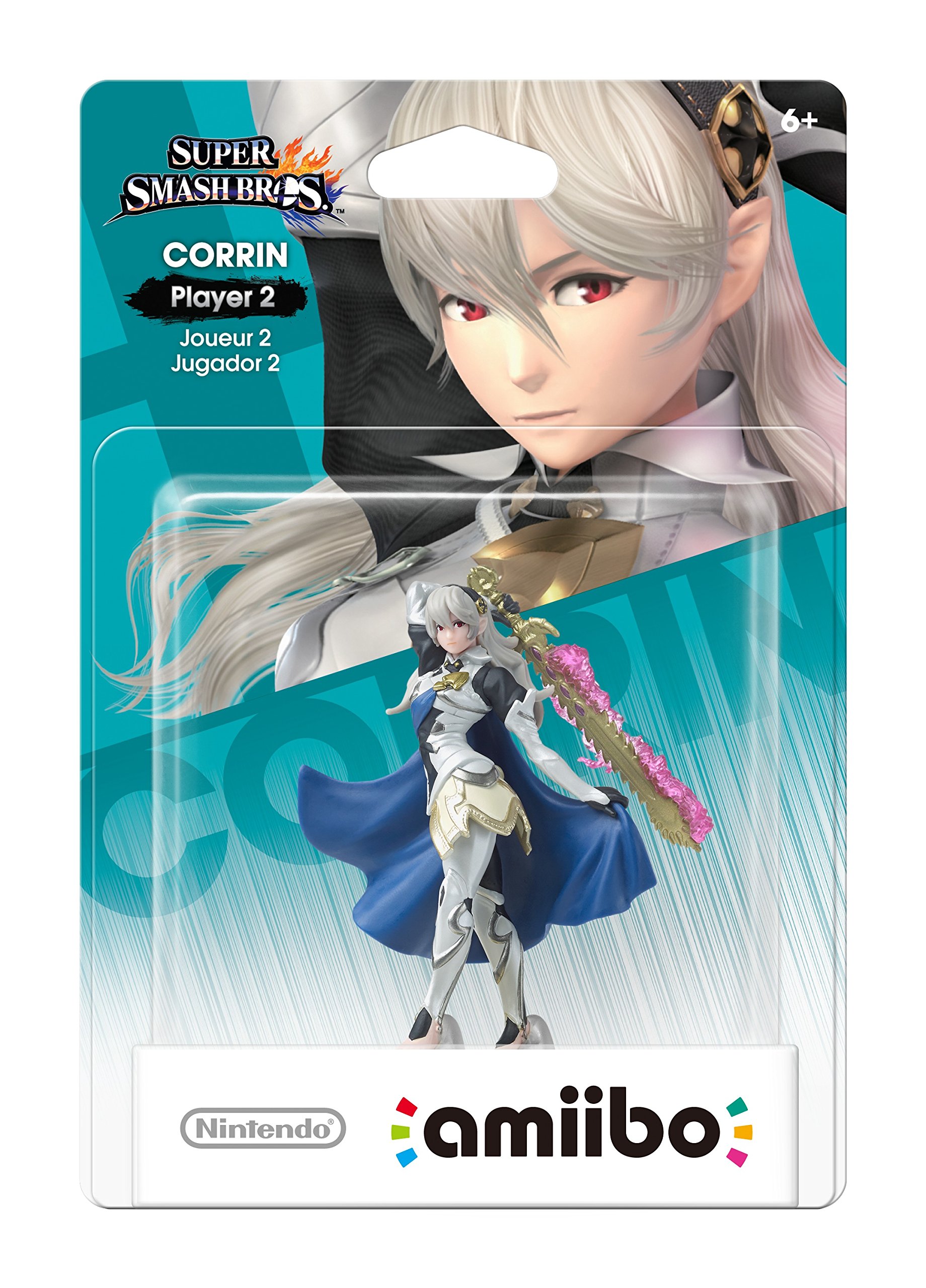 Foto 3 pulgar | Amiibo Nintendo Corrin (player 2) Ssb Para Nintendo Switch - Venta Internacional.