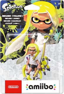 Foto 1 | Amiibo Nintendo Inkling Yellow Splatoon Series - Venta Internacional.
