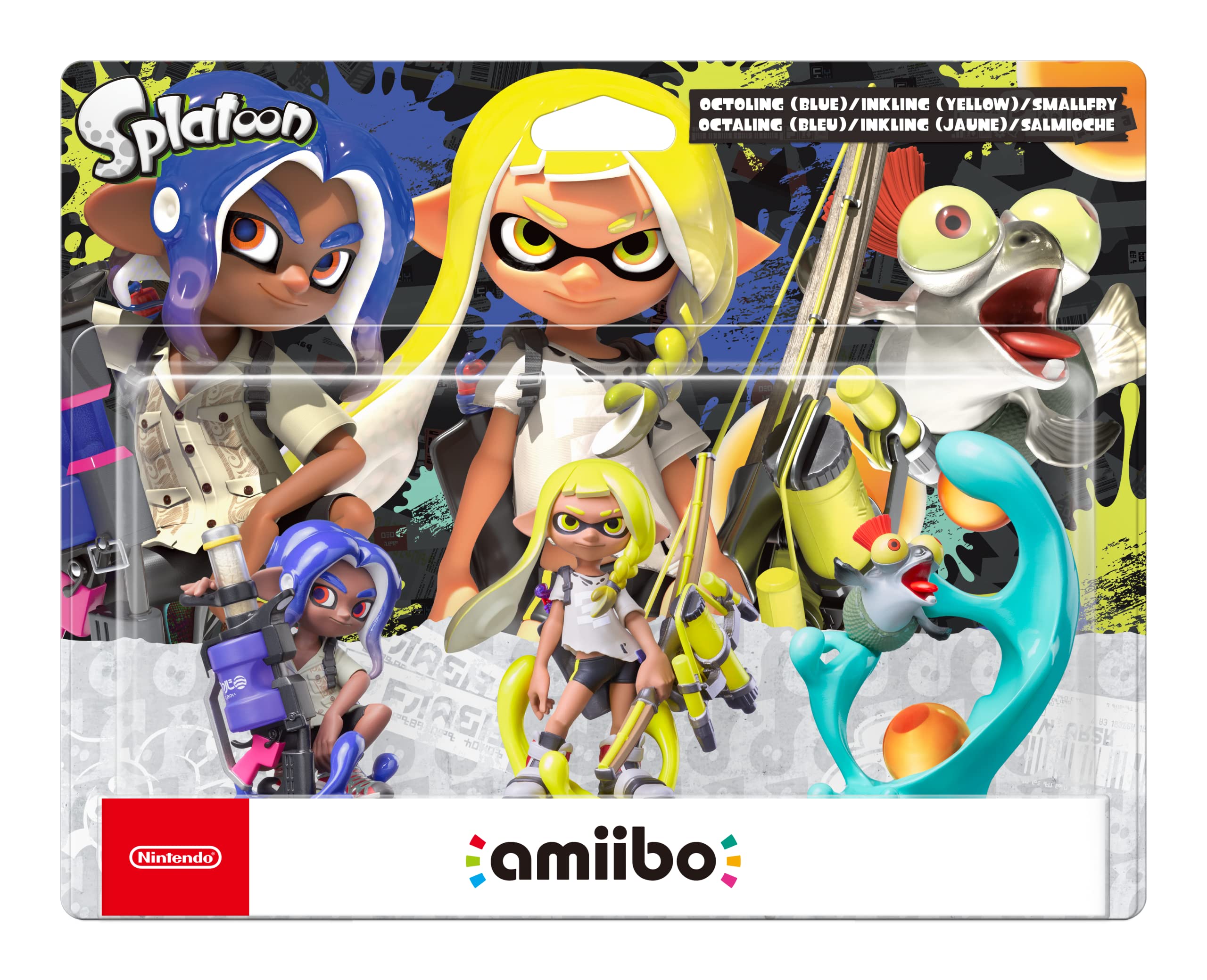 Foto 2 pulgar | Paquete Amiibo Splatoon 3 En 1 Para Nintendo Switch - Venta Internacional.