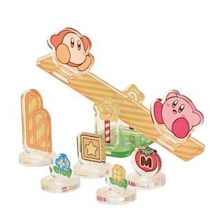 Foto 1 | Soporte Acrílico Para Dioramas Ensky Kirby, Balancín Móvil Con Kirby & Waddle Dee - Venta Internacional.