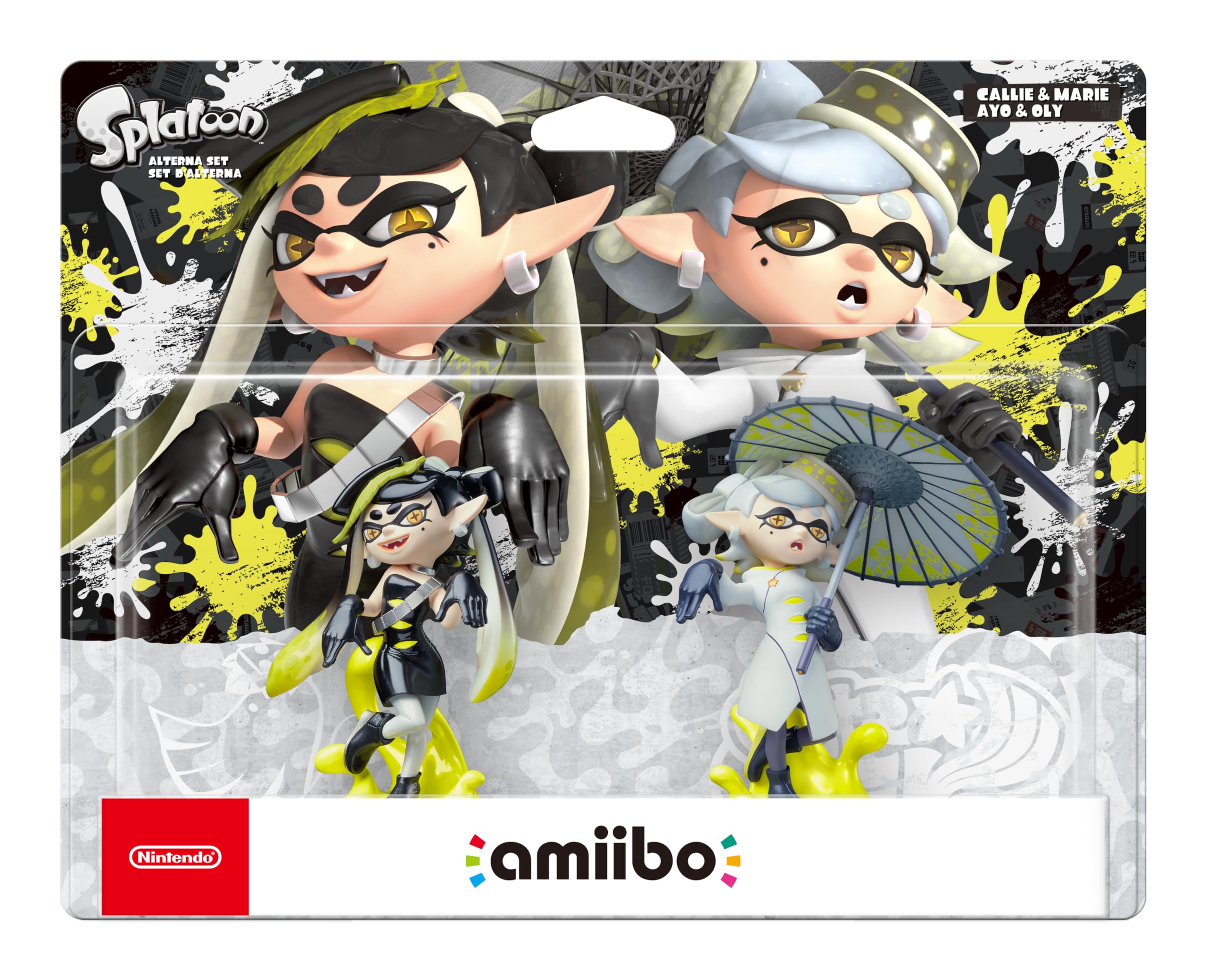 Set Amiibo Nintendo Splatoon Callie And Marie 2 Pack - Venta Internacional.