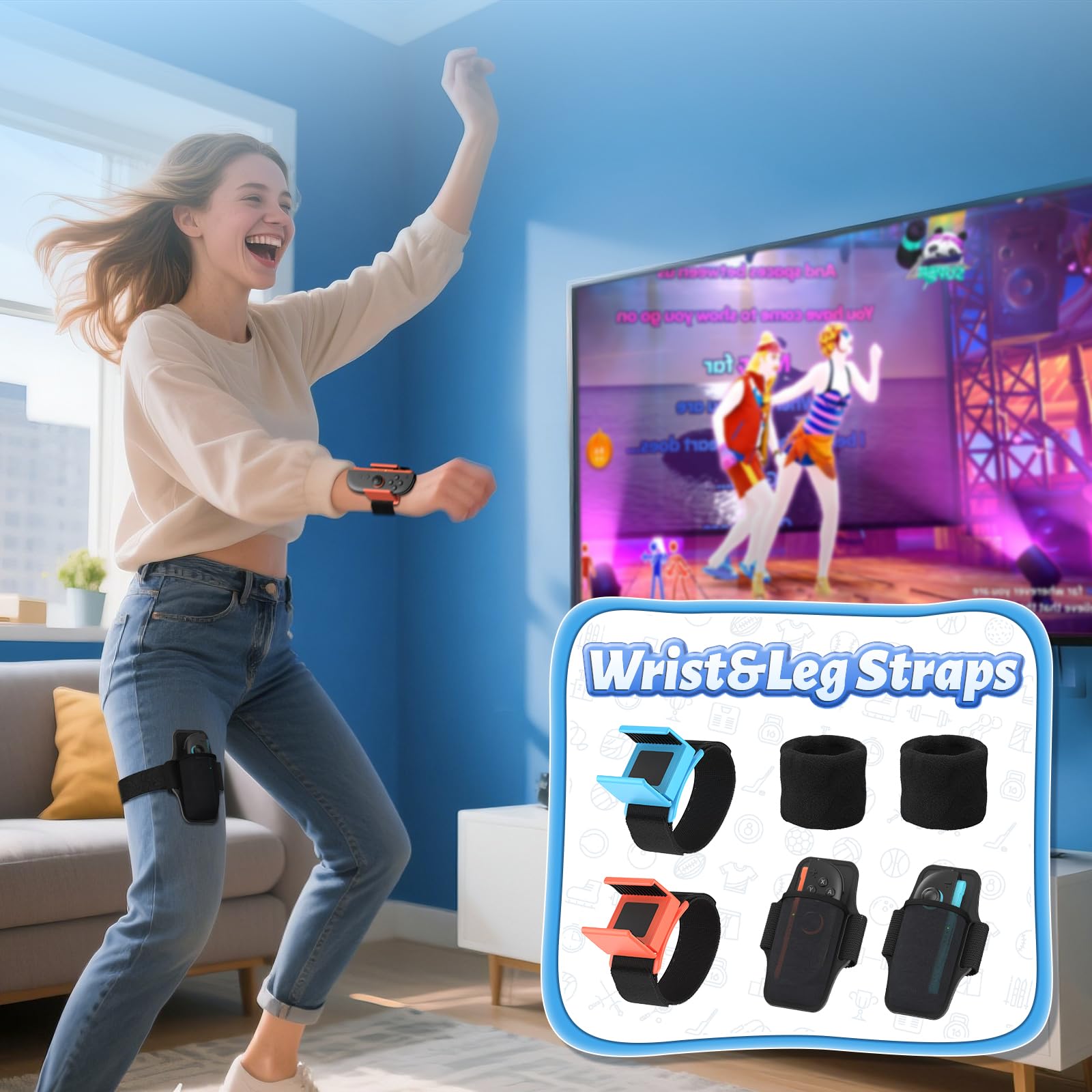 Foto 7 pulgar | [accesorio] Paquete Deportivo Fastsnail Para Nintendo Switch 2/switch 1/oled - Venta Internacional.