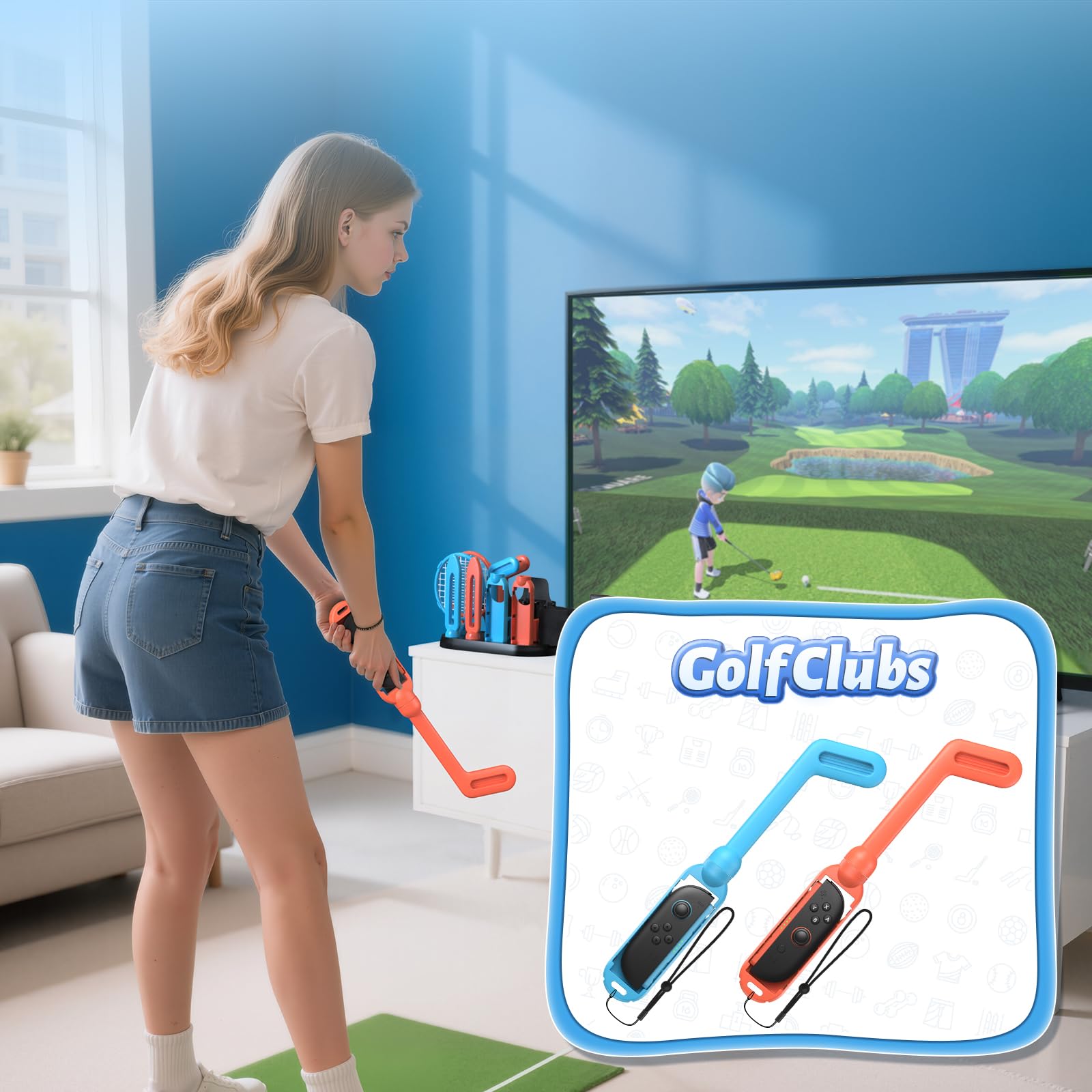 Foto 7 | [accesorio] Paquete Deportivo Fastsnail Para Nintendo Switch 2/switch 1/oled - Venta Internacional.