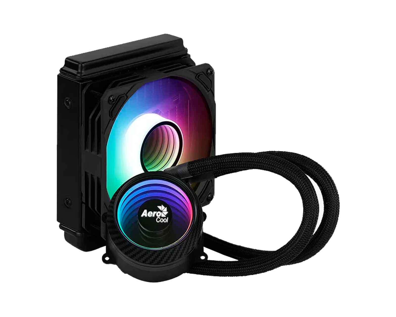 Foto 2 pulgar | Enfriamiento Liquido Aerocool Mirage L120 color Negro Argb Lga2011 Am4