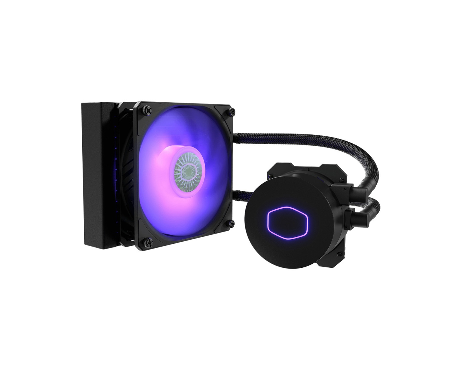 Foto 3 pulgar | Enfriamiento Cooler Master Mlw-d12m-a18pc-r2 color Negro Masterliquid Ml120l V2 RGB