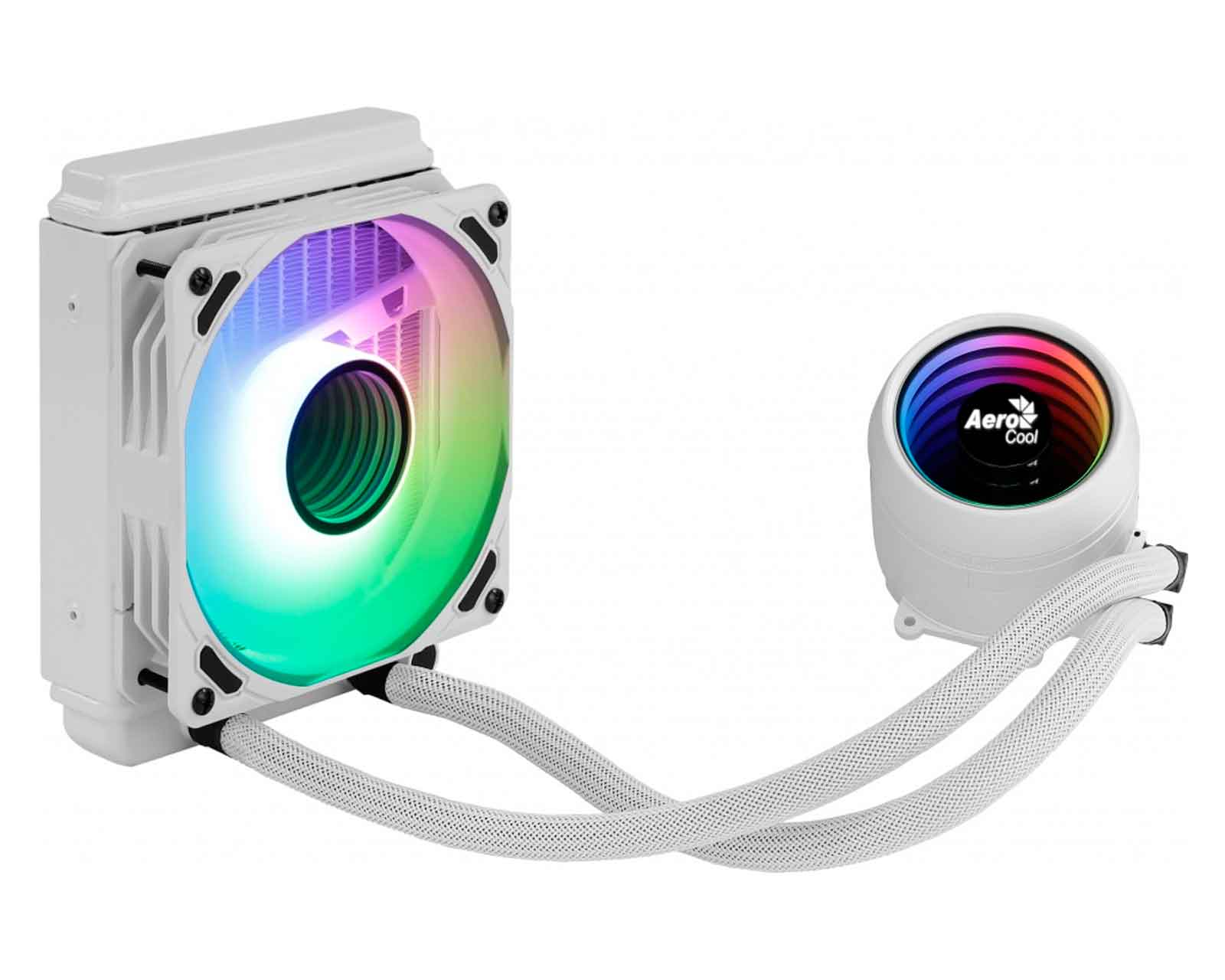 Enfriamiento Aerocool Mirage L120 Argb 600-1800 Rpm Amd Intel Blanco $1,460