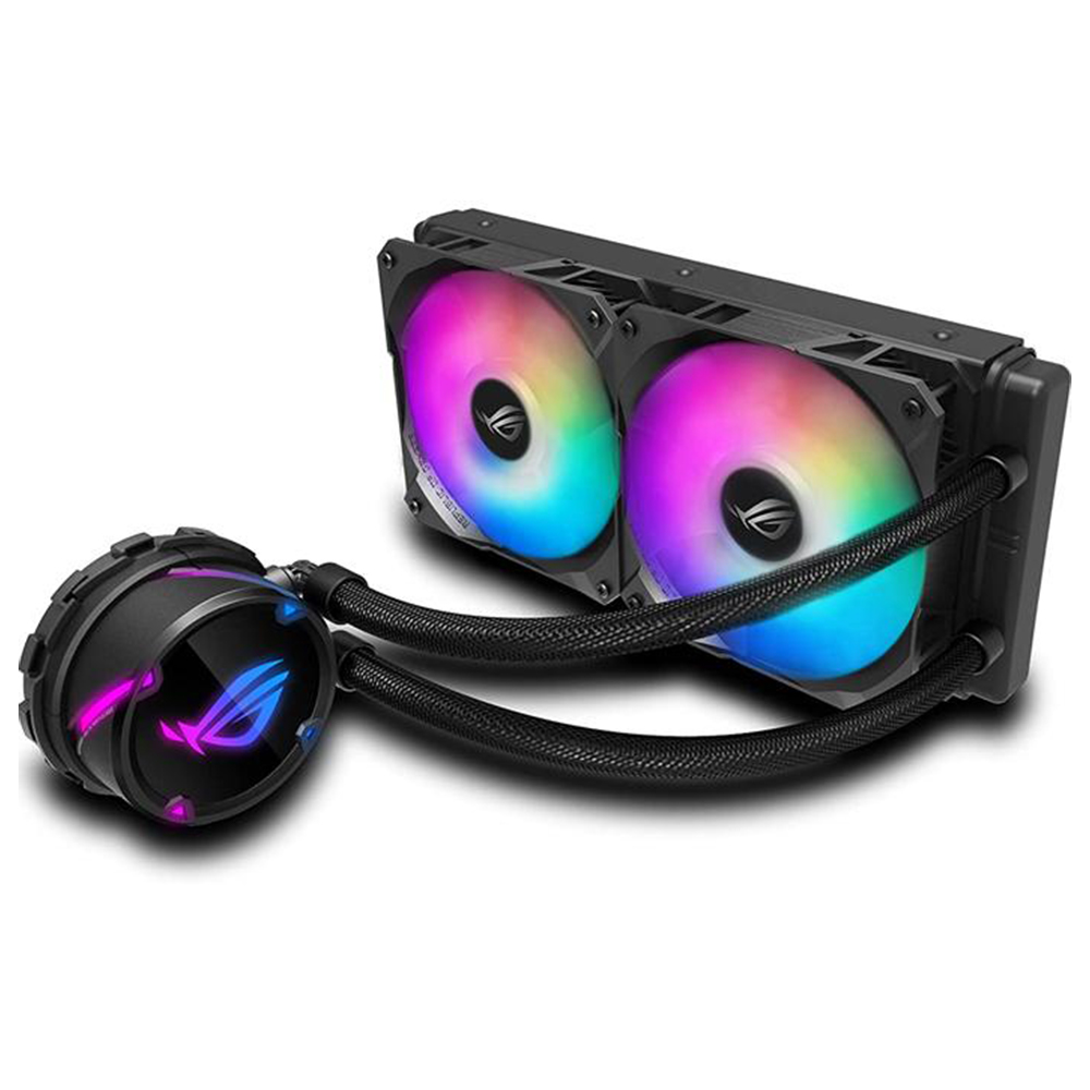 Foto 2 pulgar | Enfriamiento Liquido Asus Rog Strix Lc 240 Rgb 2x120mm Aura Sync