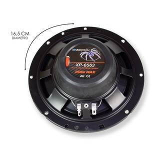 Foto 2 | Bocina Soundstream 6.5" Full Range 3 Vías