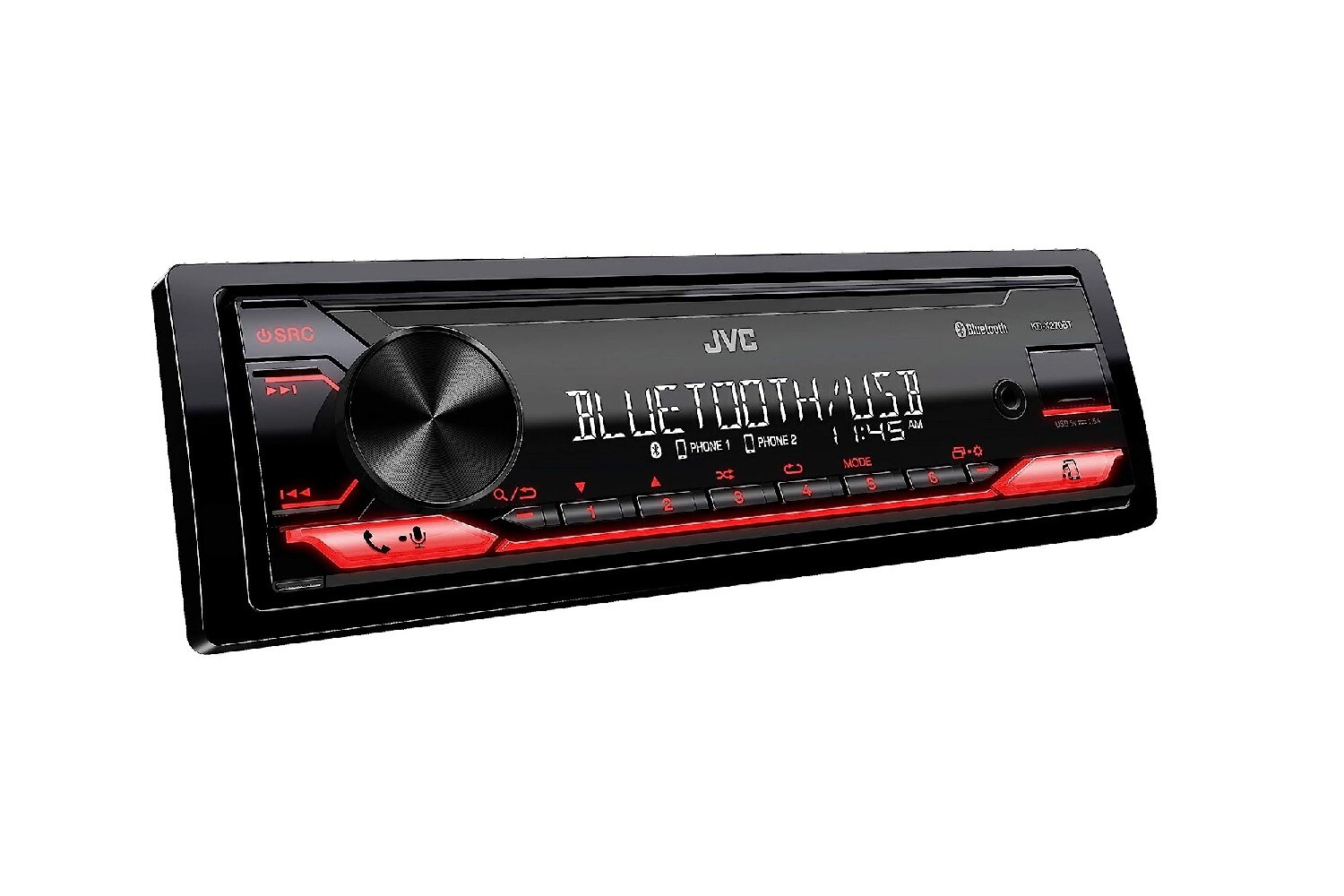 Estéreo para Automóvil JVC j464 color Negro $4,357