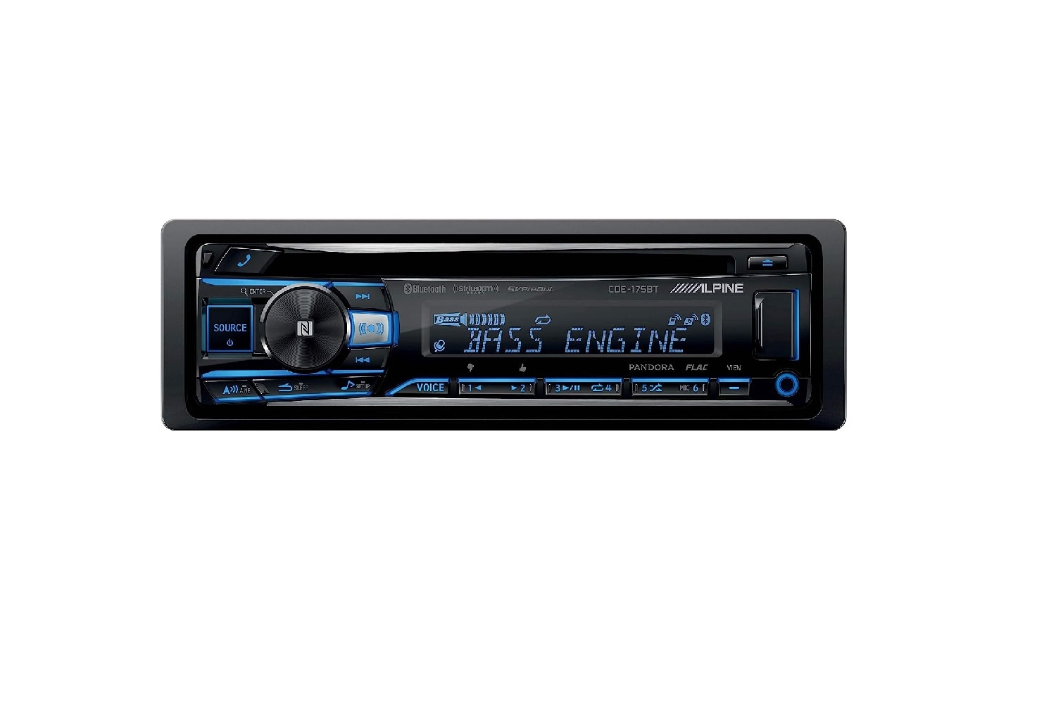 Estéreo para Automóvil Alpine a478 color Negro $12,253