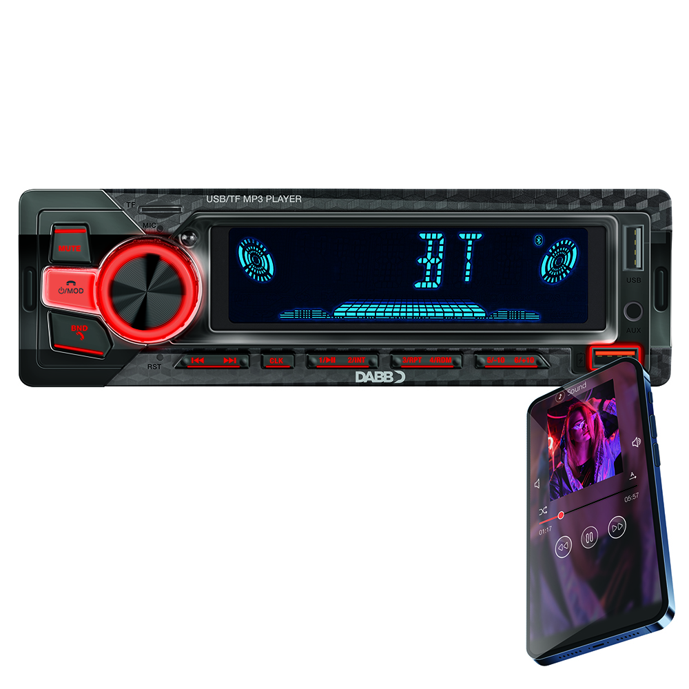 Autoestéreo Digital Mitzu Dab-0206