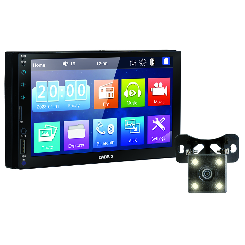 Autoestéreo Touch de 7'' Mitzu Dab-0205