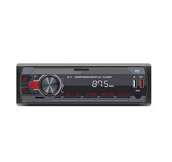 Foto 1 | Autoestéreo Reproductor MP3 Radio con BT Aux USB SD Eo Safe Imports ESI-2295-1 Negro