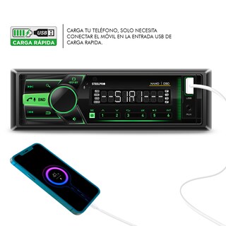 Foto 5 | Autoestéreo Steelpro con Bluetooth