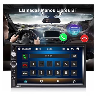 Foto 2 | Autoestéreos 2din Lab.g Mirrorlink Pantalla Táctil Y Cámara