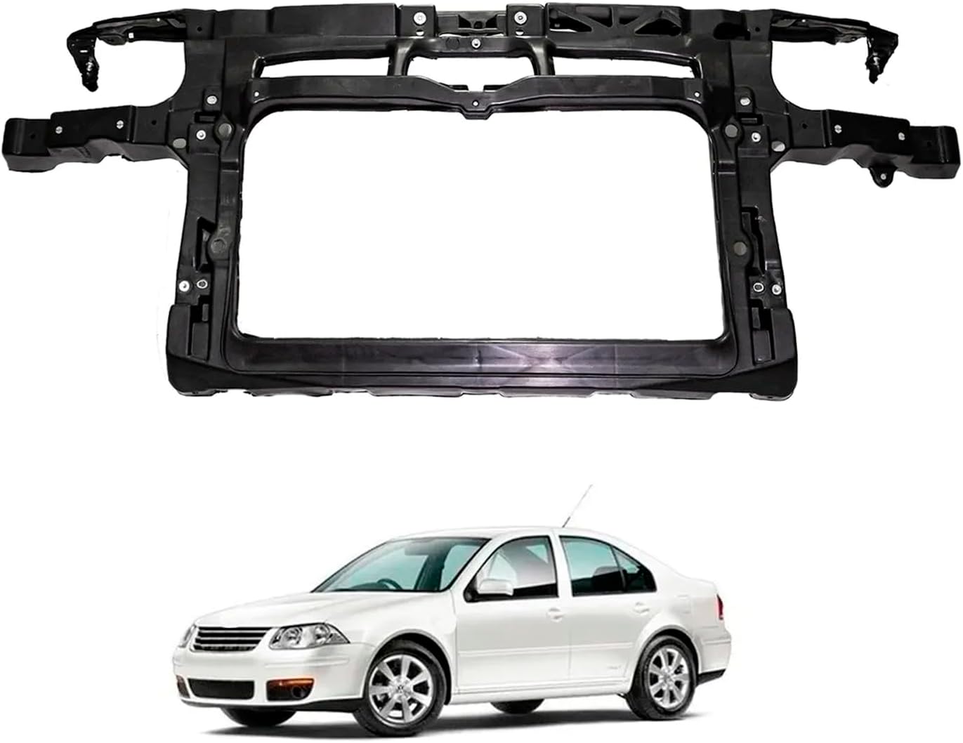 Foto 1 | Marco De Radiador  Estructura Frontal Reforzada Para Soporte De Radiador Y Faros Material Abs Alta Resistencia