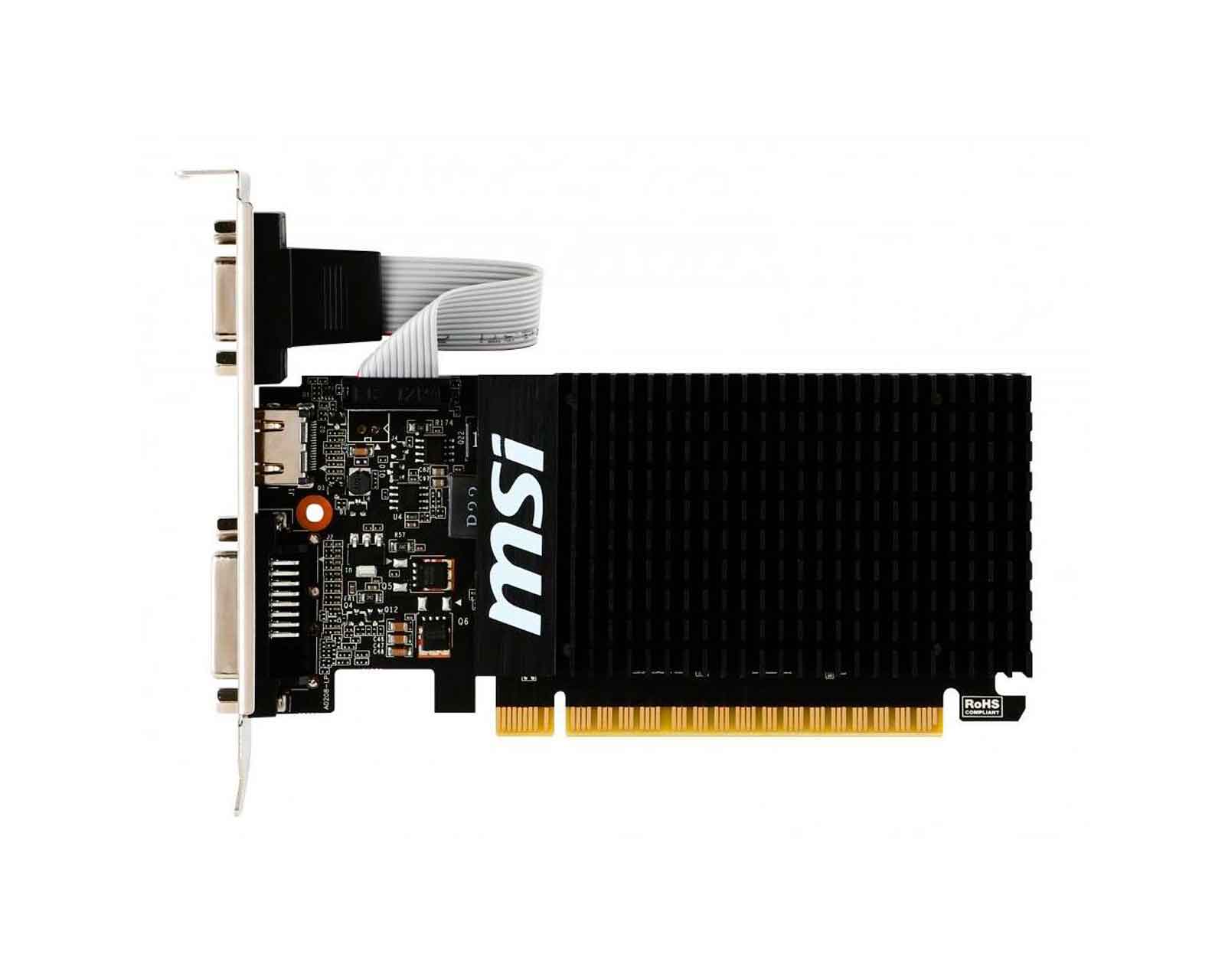 Foto 2 pulgar | Tarjeta Tvideo Msi Geforce Gt 710 1gb Gddr3 Gt710 1gd3h Lp