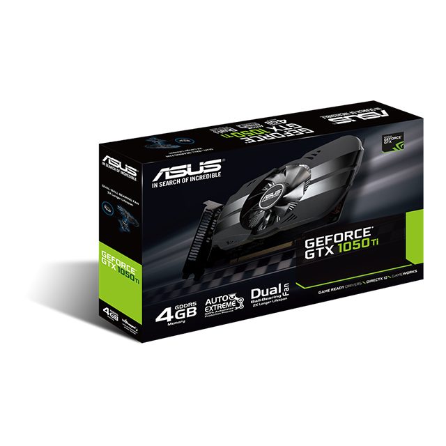 Foto 3 pulgar | Tarjeta de Video Asus Ph-gtx1050ti-4g, 128 Bit, Pci Express 3.0, Gddr5 7008mhz