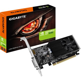 Foto 2 | Tarjeta de Video Gigabyte GV-N1030 color Negro GT 1030 Low Profile 2gb GDDR4