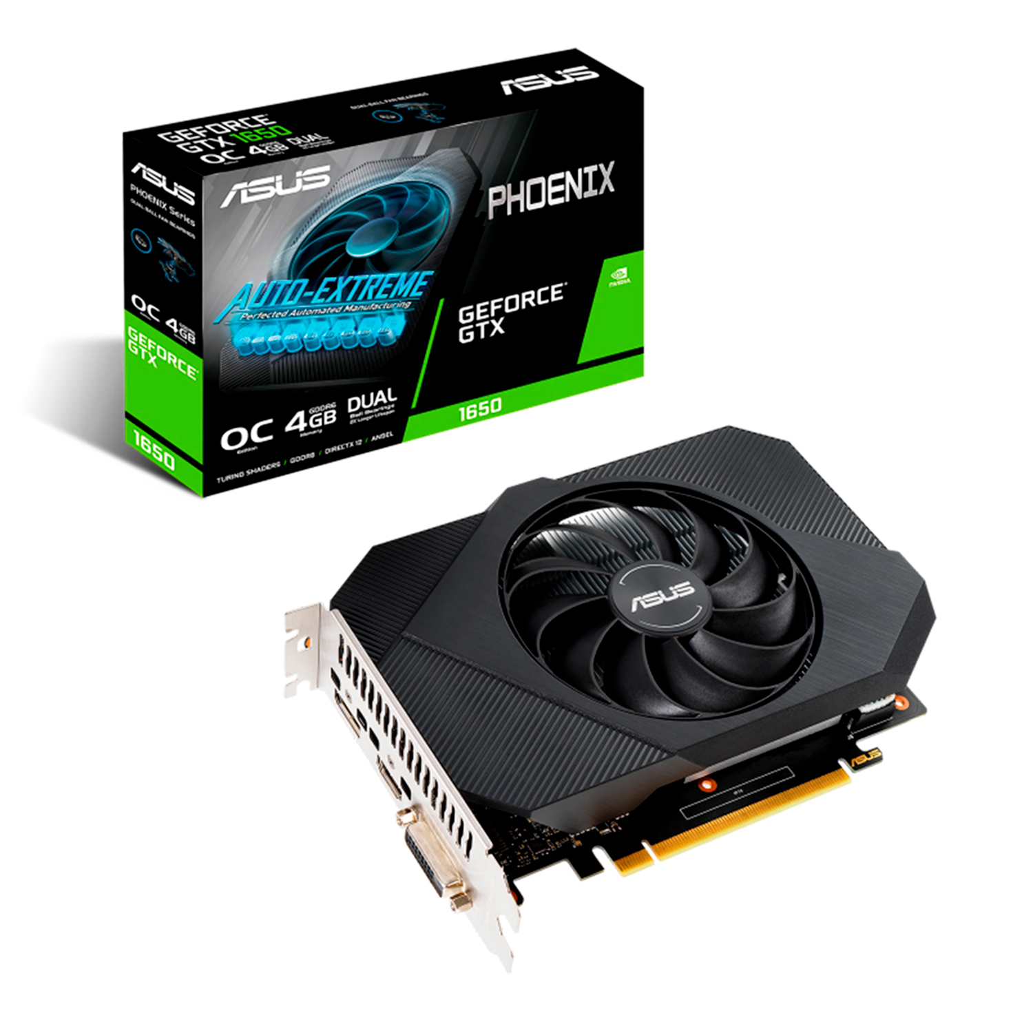 Foto 2 pulgar | Tarjeta de Video Asus Phoenix Geforce Gtx 1650 Oc 4gb Gddr6 Ph-gtx1650-o4gd6-p