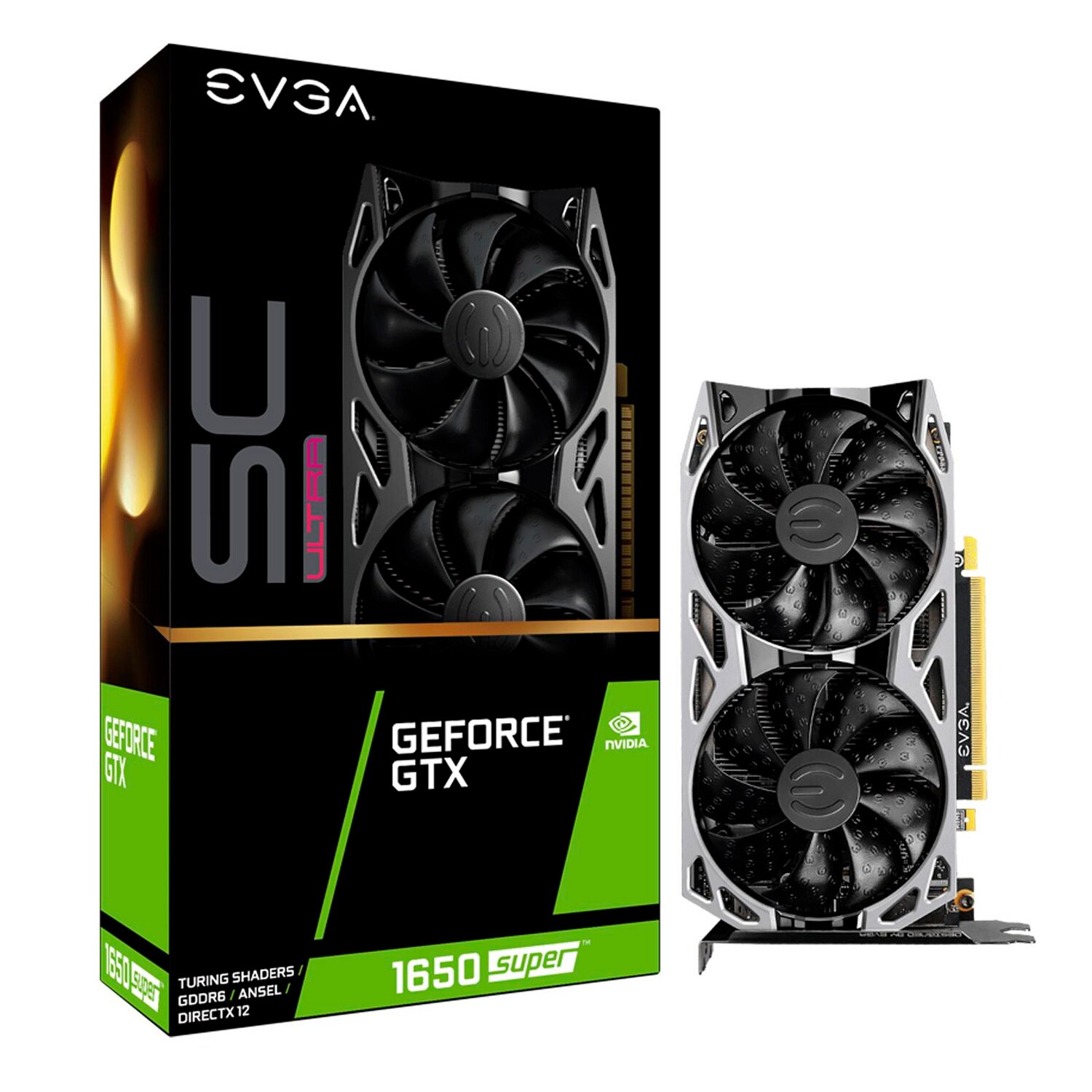 Tarjeta de Video Evga Geforce Gtx 1650 Super Sc Ultra 4gb Gddr6 04g-p4-1357-kr $7,724