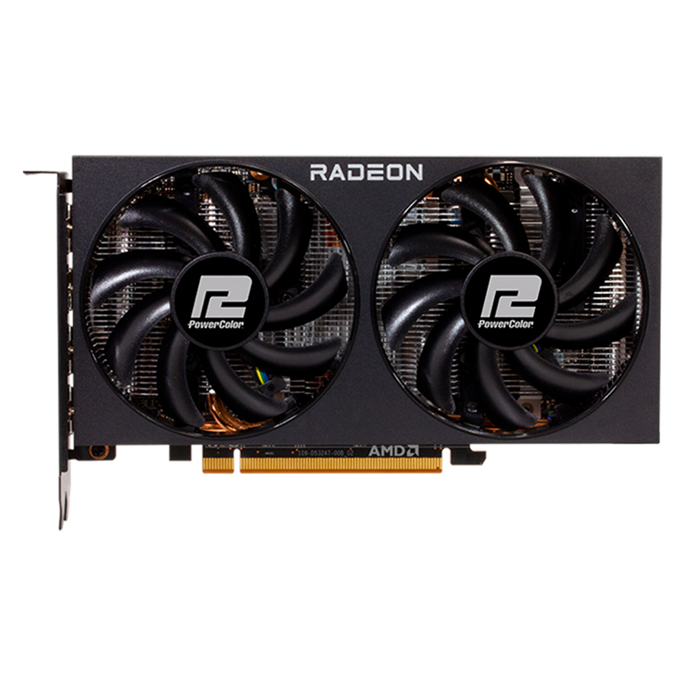 Foto 3 pulgar | Tarjeta de Video Power Color Radeon Rx 6600 Fighter 8gb Gddr6 Axrx 6600 8gbd6-3dh color Negro