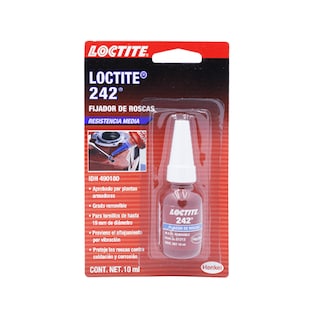 Foto 1 | Fijador De Roscas 242 Resistencia Media Loctite 24221 10 Ml