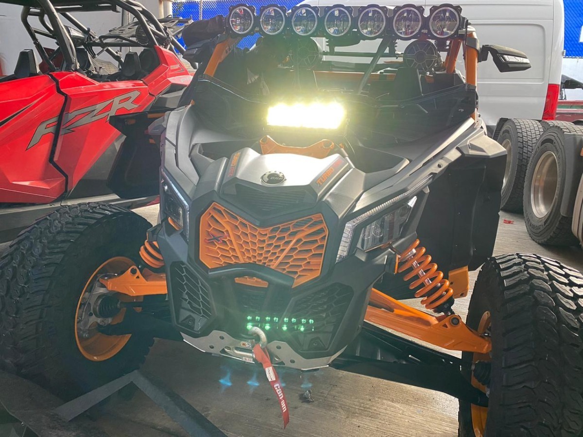Foto 2 | Barra Led 10 Pulg Adaptable Compatible Con Wrangler Y Otros Modelos | Dunari Powersports | A1912 | Color Blanco