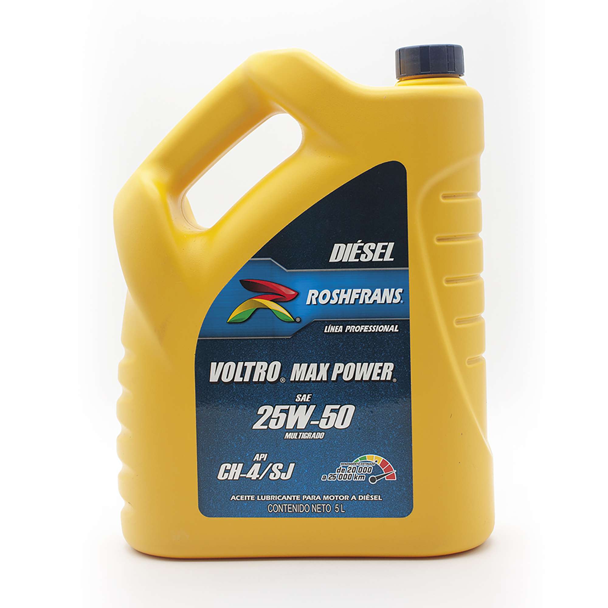 Foto 1 | Aceite Motor Diésel Multigrado Roshfrans Voltro Max Power 25w-50 - 5 L