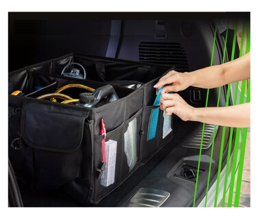 Foto 3 | Organizador De Cajuela Lab.g Auto Carro Interior Coche Accesorios, Negro
